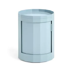 Table d'appoint Facet Cabinet 100, Misty blue