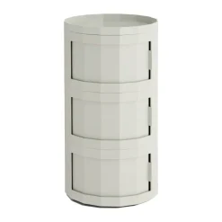 Table d’appoint Facet Cabinet 30, Misty grey
