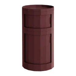 Table d’appoint Facet Cabinet 110, Burgundy