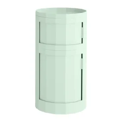 Table d’appoint Facet Cabinet 110, Soft mint