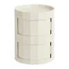 Table d’appoint Facet Cabinet 20, Eggshell