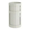 Table d’appoint Facet Cabinet 110, Misty grey