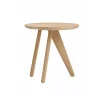 Table d'appoint Fin Ø40 cm, Chêne naturel