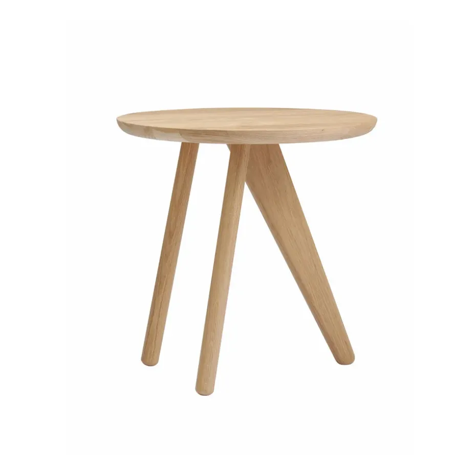 Table d'appoint Fin Ø40 cm, Chêne naturel