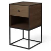 Table d'appoint Frame 35, Chêne fumé