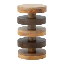 Table d'appoint Franka Ø25x46 cm, Brown
