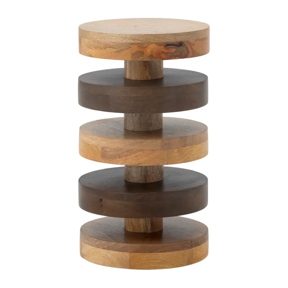 Table d'appoint Franka Ø25x46 cm, Brown