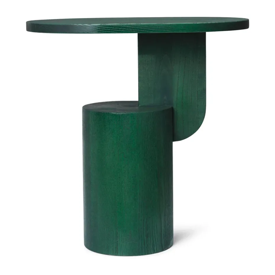 Table d’appoint Insert, Myrtle Green Stained