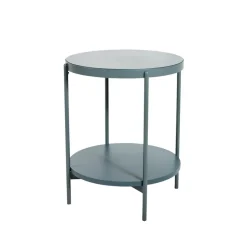 Table d'appoint Lene, gris, haut, MDF