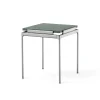Table d'appoint LN11 Sett, Verde guatemala-dark chrome