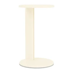 Table d'appoint Lolly 56 cm, Cream matte