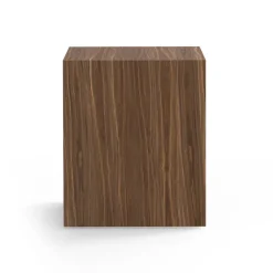 Table d'appoint Mass 40x40x47 cm, Walnut