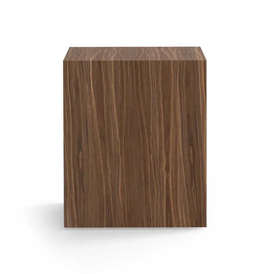 Table d'appoint Mass 40x40x47 cm, Walnut