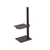 Table d'appoint Museum, marron foncé
