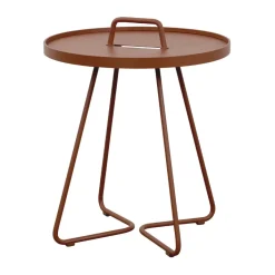 Table d'appoint On-the-move Ø44 cm, Desert red