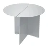 Table d'appoint ORU M Ø50, Acier inoxydable mat