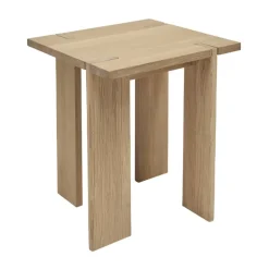 Table d'appoint OY Square haute 45x40x40 cm, Nature