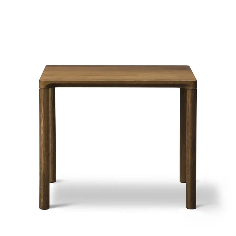 Table d’appoint Piloti 6705, Chêne fumé-hauteur 35 cm