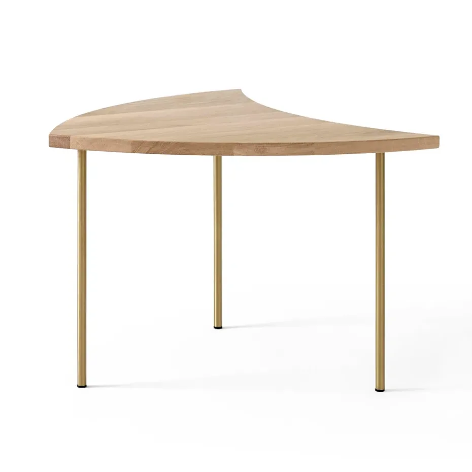 Table d’appoint Pinwheel HM7, Chêne huilé blanc