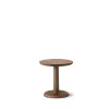 Table d’appoint Pon, Chêne fumé huilé, Ø40 cm