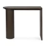 Table d'appoint Pylo Console Table 85x36x100 cm, Chêne teinté foncé