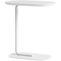 Table d'appoint Relate 60,5 cm, Offwhite (blanc)