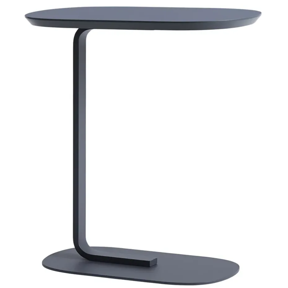 Table d'appoint Relate 60,5 cm, bleu-gris