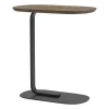Table d'appoint Relate 60,5 cm, Chêne fumé-noir