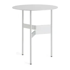 Table d'appoint Shim coffee table Ø45 cm, Silver grey