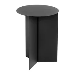 Table d'appoint Slit high Ø35 cm, Black