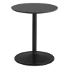 Table d'appoint Soft 48 cm, Noir