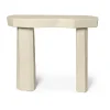 Table d'appoint Staffa console table 33,4x100,8x85 cm, Ivory