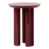 Table d'appoint Tung JA3, bordeaux