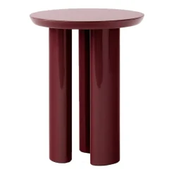 Table d'appoint Tung JA3, bordeaux