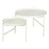 Table d'appoint Turner table Ø70 cm, White