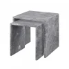 Table d’appoint Varu 2 pièces, Tundra gray