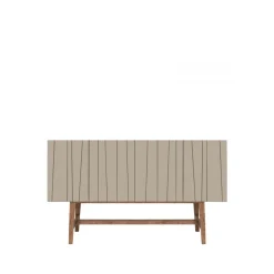 Table d'appoint Vass 60 180, Dark sand, dark smoked oak p6 support