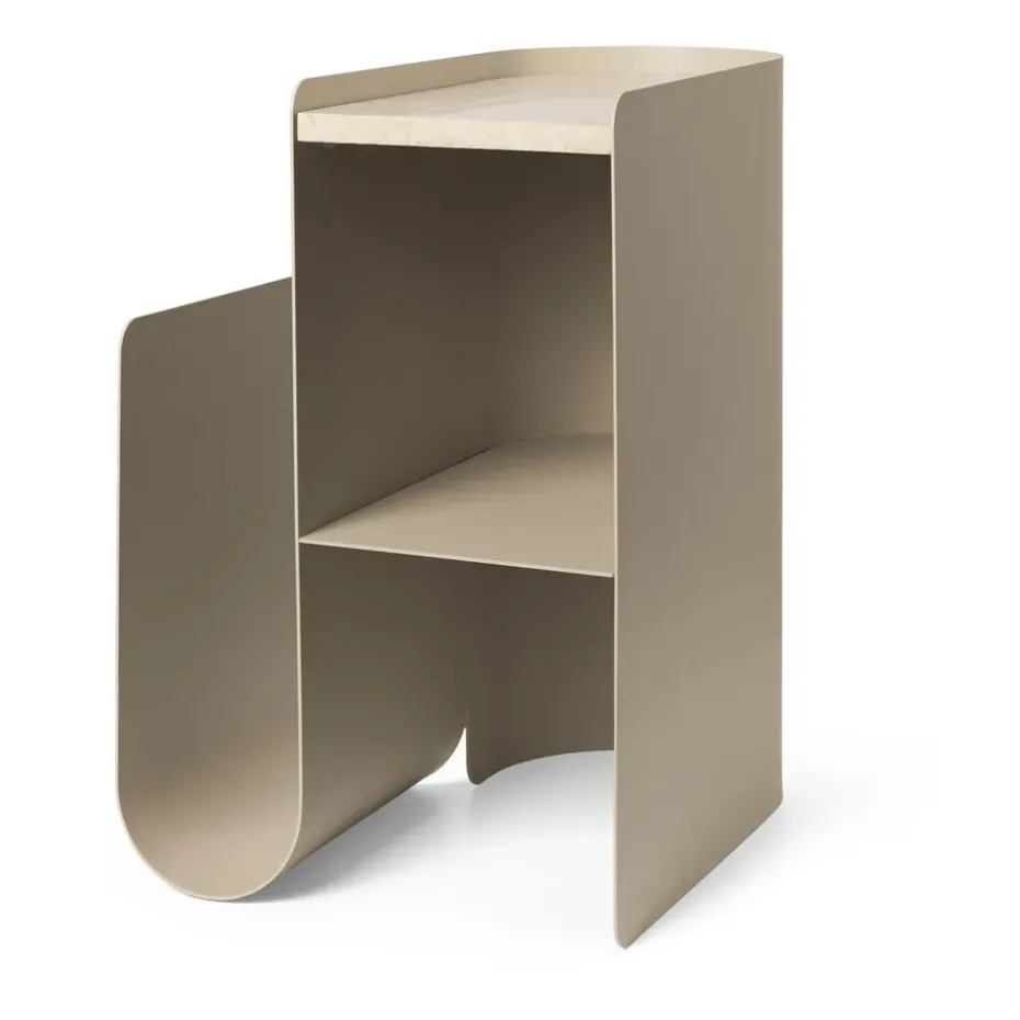 Table d'appoint Vault 40,2x33,4x50 cm, Cashmere