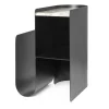Table d'appoint Vault 40,2x33,4x50 cm, Black