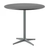 Table de café Drop Ø80 cm, Lava grey-light grey