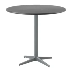 Table de café Drop Ø80 cm, Lava grey-light grey
