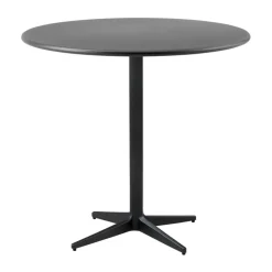 Table de café Drop Ø80 cm, Lava grey-lava grey