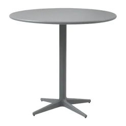 Table de café Drop Ø80 cm, Light grey-light grey