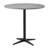 Table de café Drop Ø80 cm, Light grey-lava grey