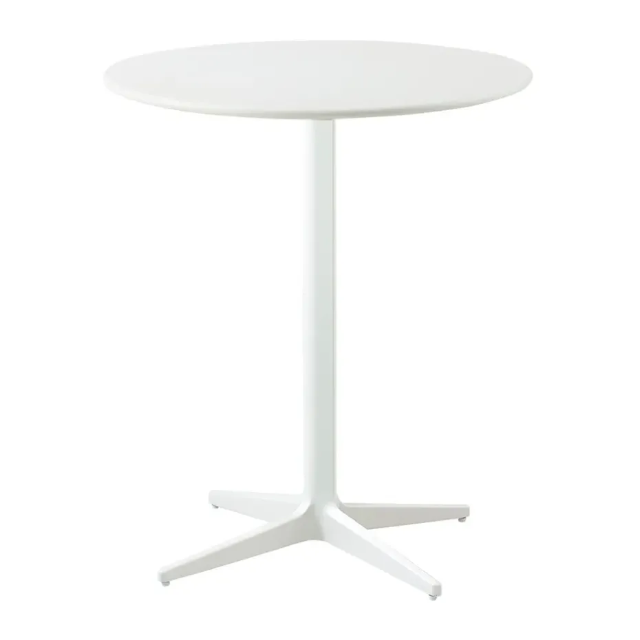 Table de café Drop Ø60 cm, White-white