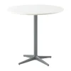 Table de café Drop Ø60 cm, White-light grey
