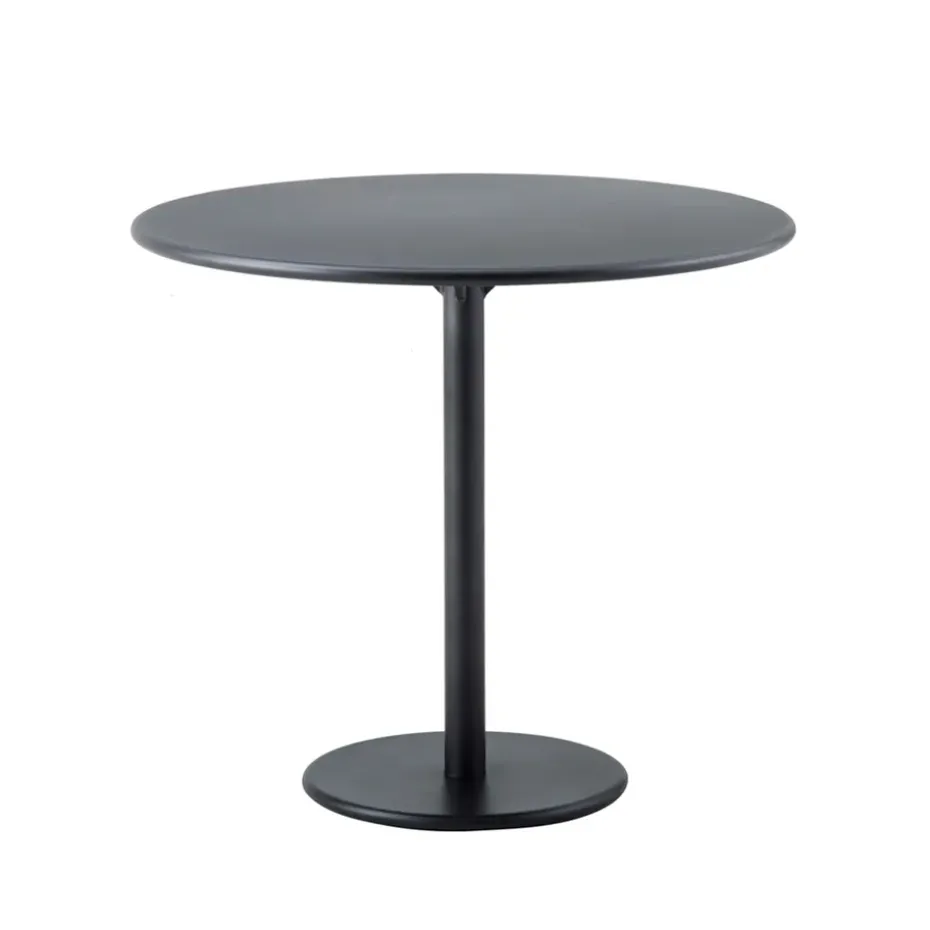 Table de café Go Ø80 cm, Lava grey-lava grey