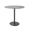 Table de café Go Ø80 cm, Light grey-lava grey