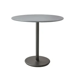 Table de café Go Ø80 cm, Light grey-lava grey