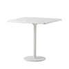 Table de café Go 75x75 cm, White-white